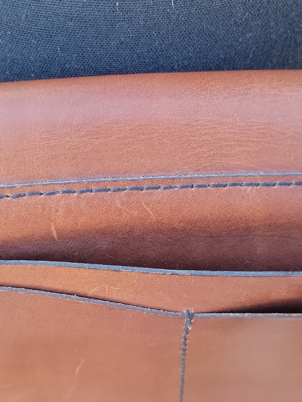 Madewell Albury Brown Leather Crossbody Bag - Picture 9 of 14